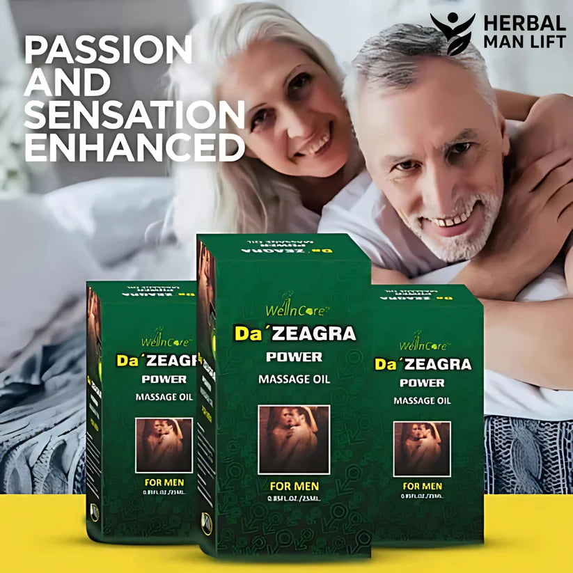 Da Zeagra Herbal Power Massage Oil - New Formula By Dr Sharafat Ali