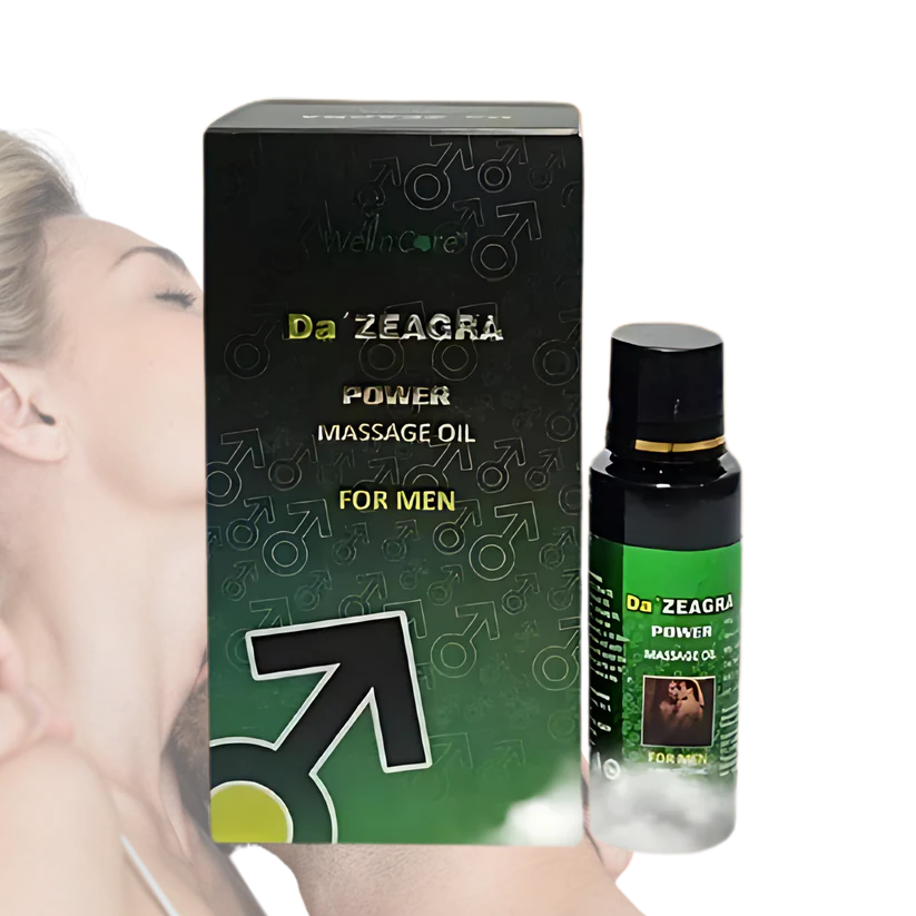 Da Zeagra Herbal Power Massage Oil - New Formula By Dr Sharafat Ali