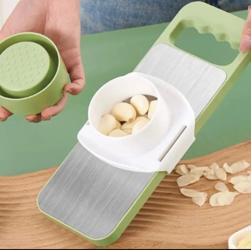 5 in 1 Stainless Steel Multifunctional Vegetable Cutter and Slicer